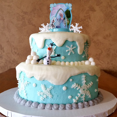 Frozen Birthday Cake Frozen Birthday Cake