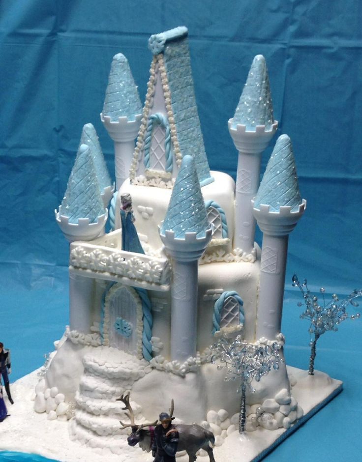 Frozen Disney Castle Cake Frozen Disney Castle Cake