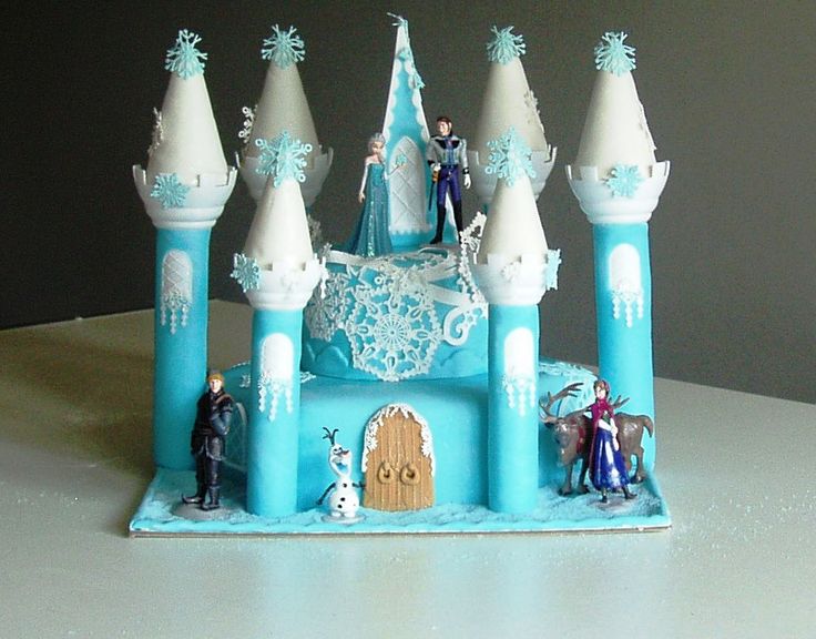 Frozen Disney Castle Cake Frozen Disney Castle Cake