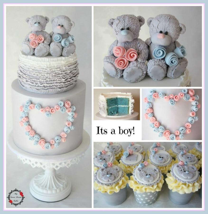 Gender Reveal Cake Gender Reveal Cake