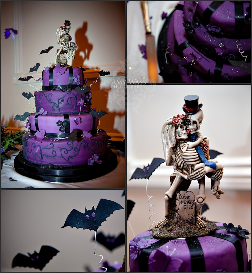 Halloween Wedding Cake Halloween Wedding Cake