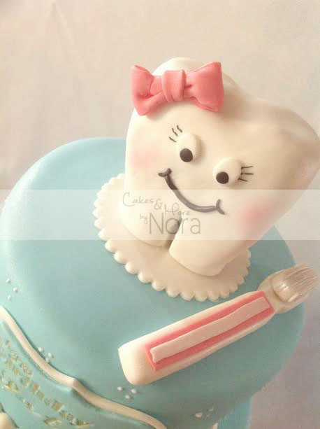 Happy Birthday Dentist Cake