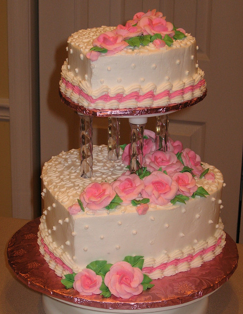 Heart Shaped Wedding Cake Heart Shaped Wedding Cake