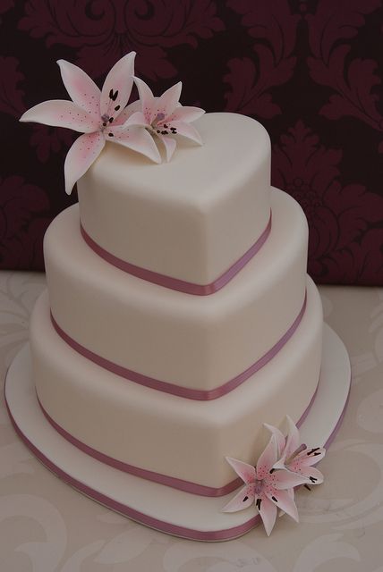 Heart Wedding Cake Heart Wedding Cake