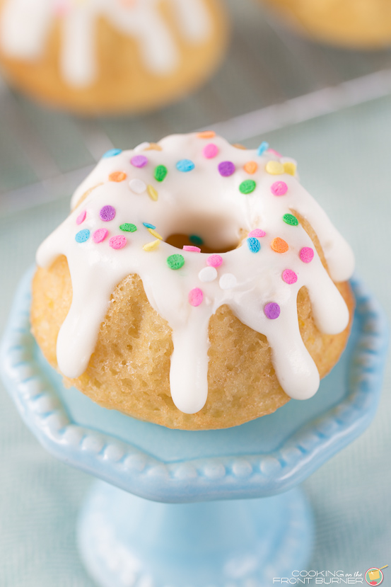 Lemon Mini Bundt Cakes Recipe