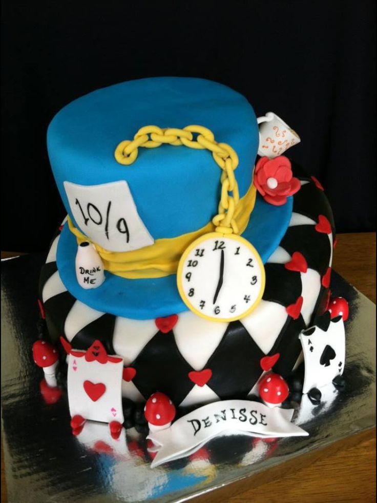 Mad Hatter Cake