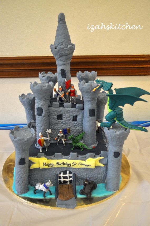 Medieval Castle Cake Medieval Castle Cake