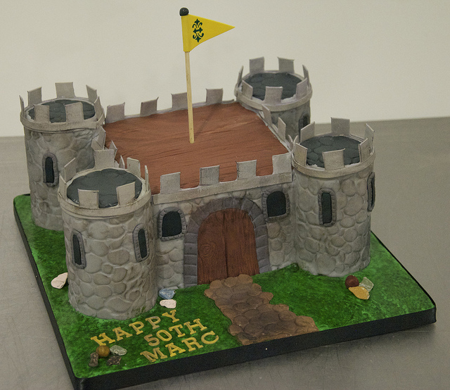 Medieval Castle Cake Medieval Castle Cake