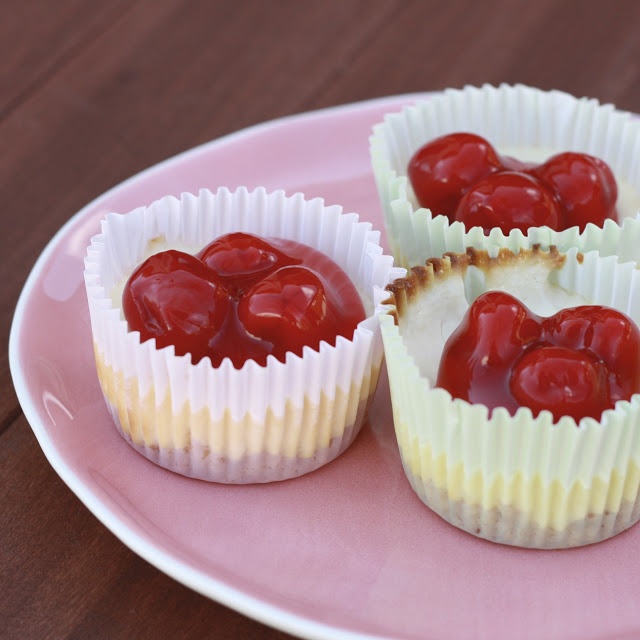 Mini Cherry Cheesecake Recipe Mini Cherry Cheesecake Recipe