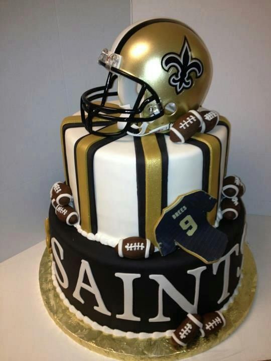 New Orleans Saints Cake New Orleans Saints Cake