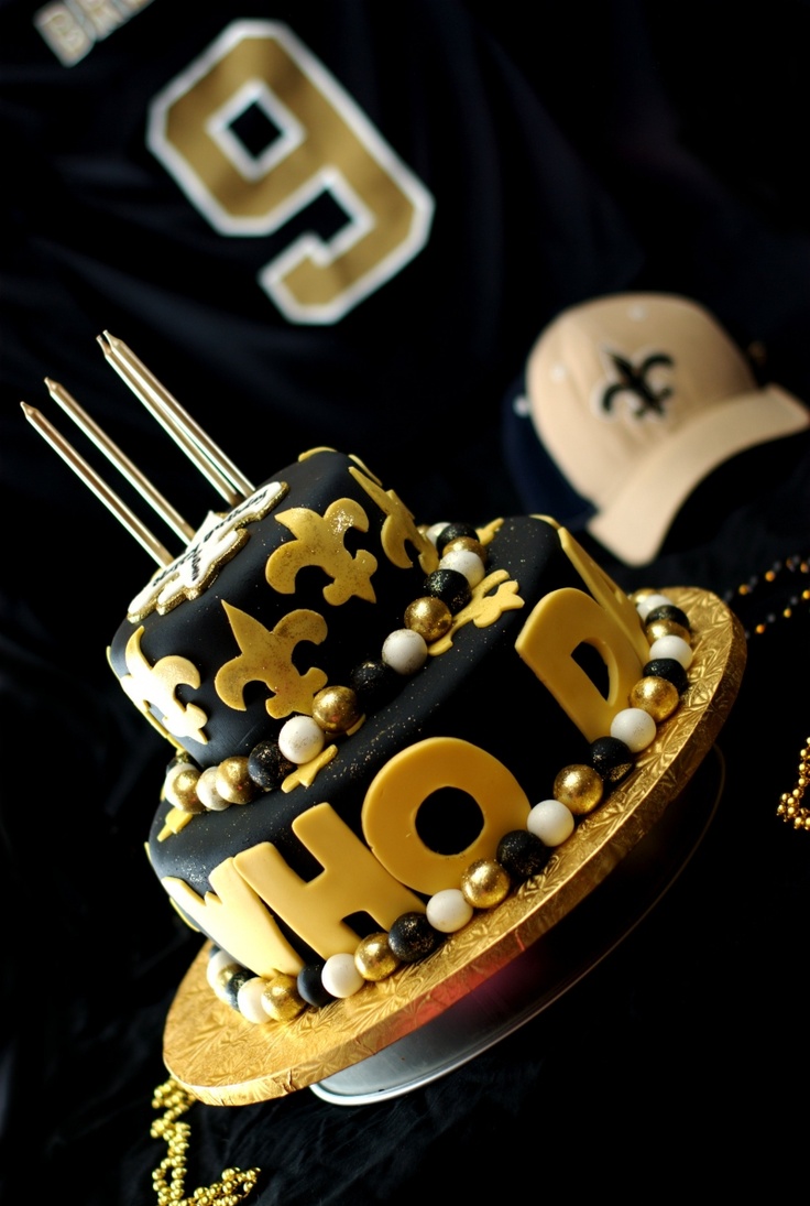 New Orleans Saints Cake New Orleans Saints Cake
