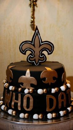New Orleans Saints Grooms Cake New Orleans Saints Grooms Cake