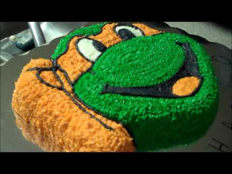 Ninja Turtle Pull Apart Cupcake Cake Ninja Turtle Pull Apart Cupcake Cake