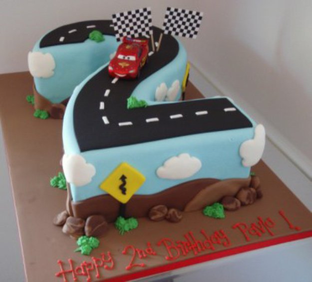 Number 2 Birthday Cake Ideas Number 2 Birthday Cake Ideas