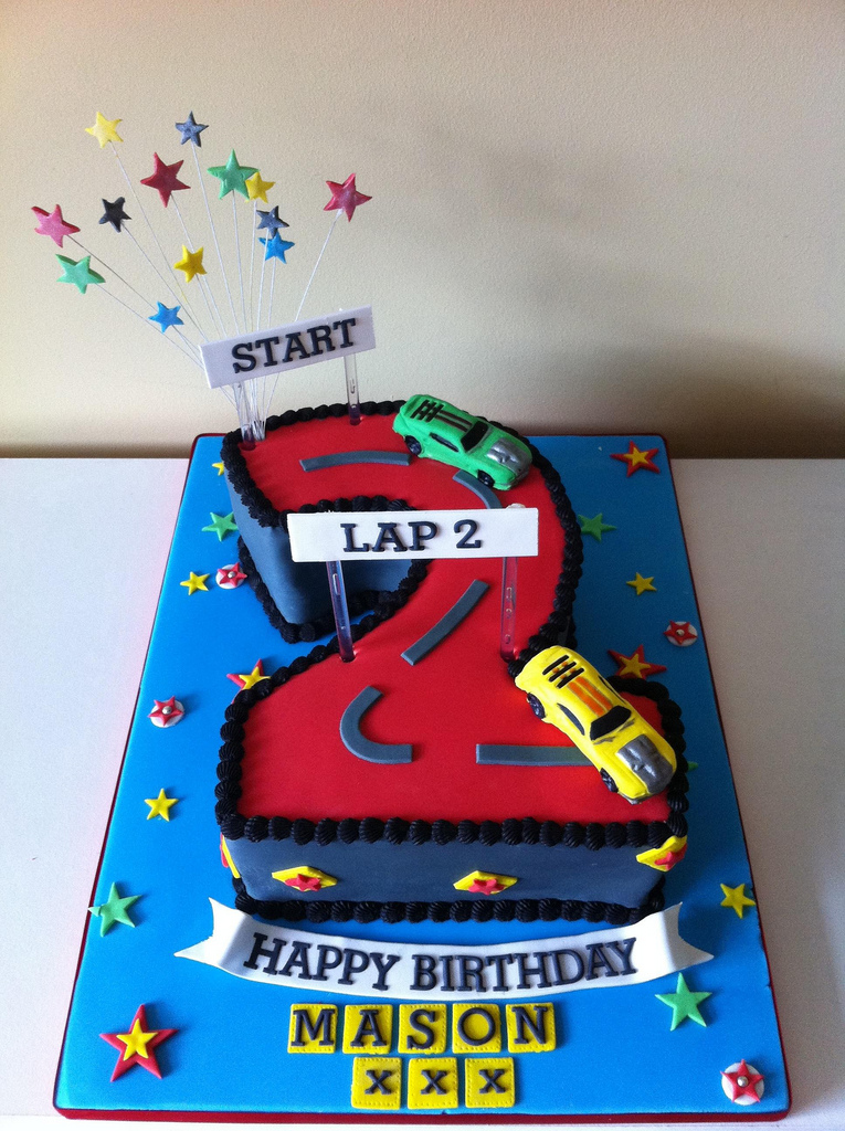 Number 2 Birthday Cake Number 2 Birthday Cake