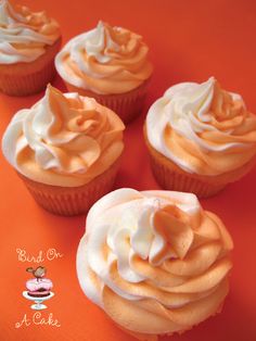 Orange Creamsicle Cupcakes Orange Creamsicle Cupcakes