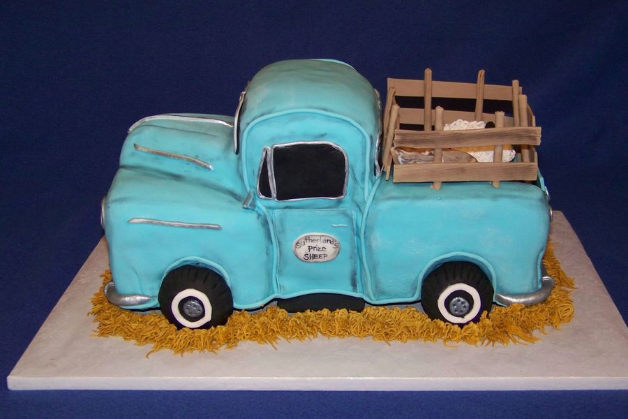 Pickup Truck Cake