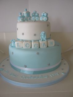 Pinterest Boy Christening Cake Pinterest Boy Christening Cake