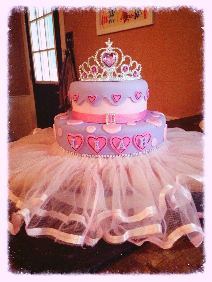 Princess Birthday Cakes Two Tiers Princess Birthday Cakes Two Tiers