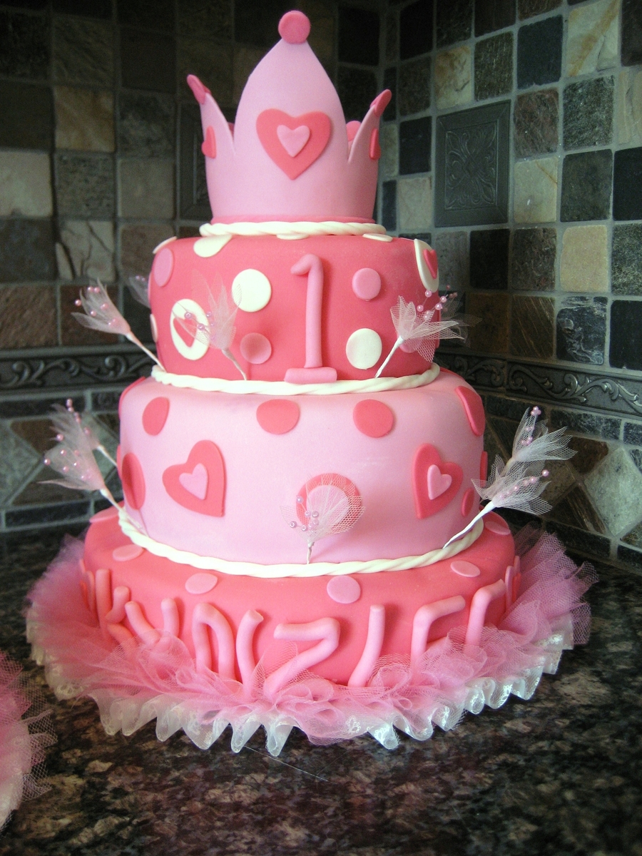 Princess Cakes for 1 Year Old Princess Cakes for 1 Year Old