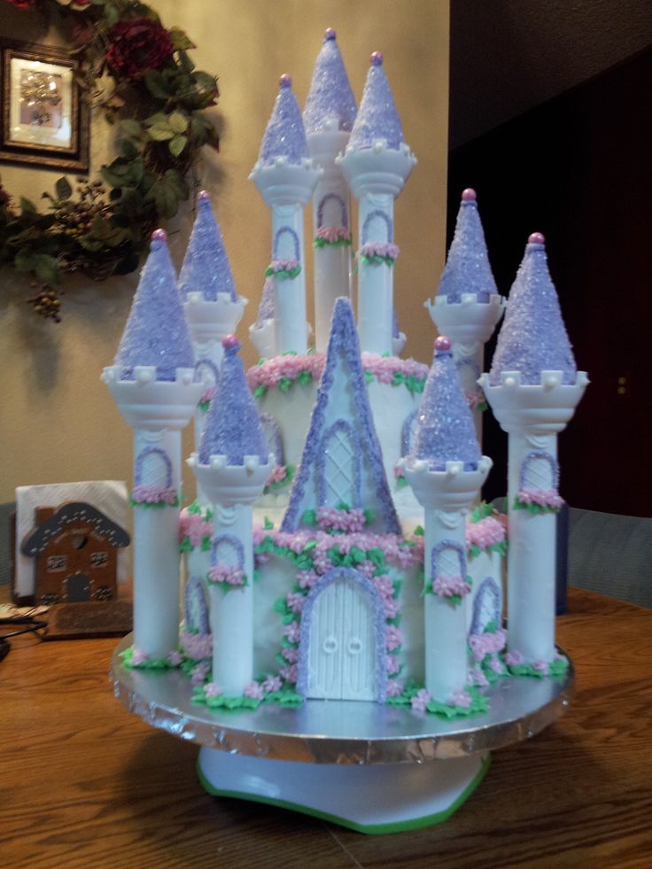 Princess Castle Birthday Cake Princess Castle Birthday Cake