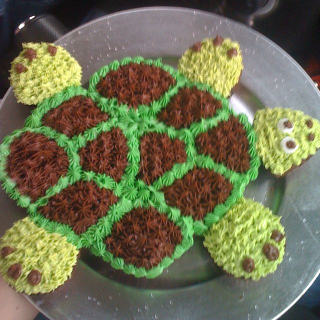 Pull Apart Turtle Cake Pull Apart Turtle Cake
