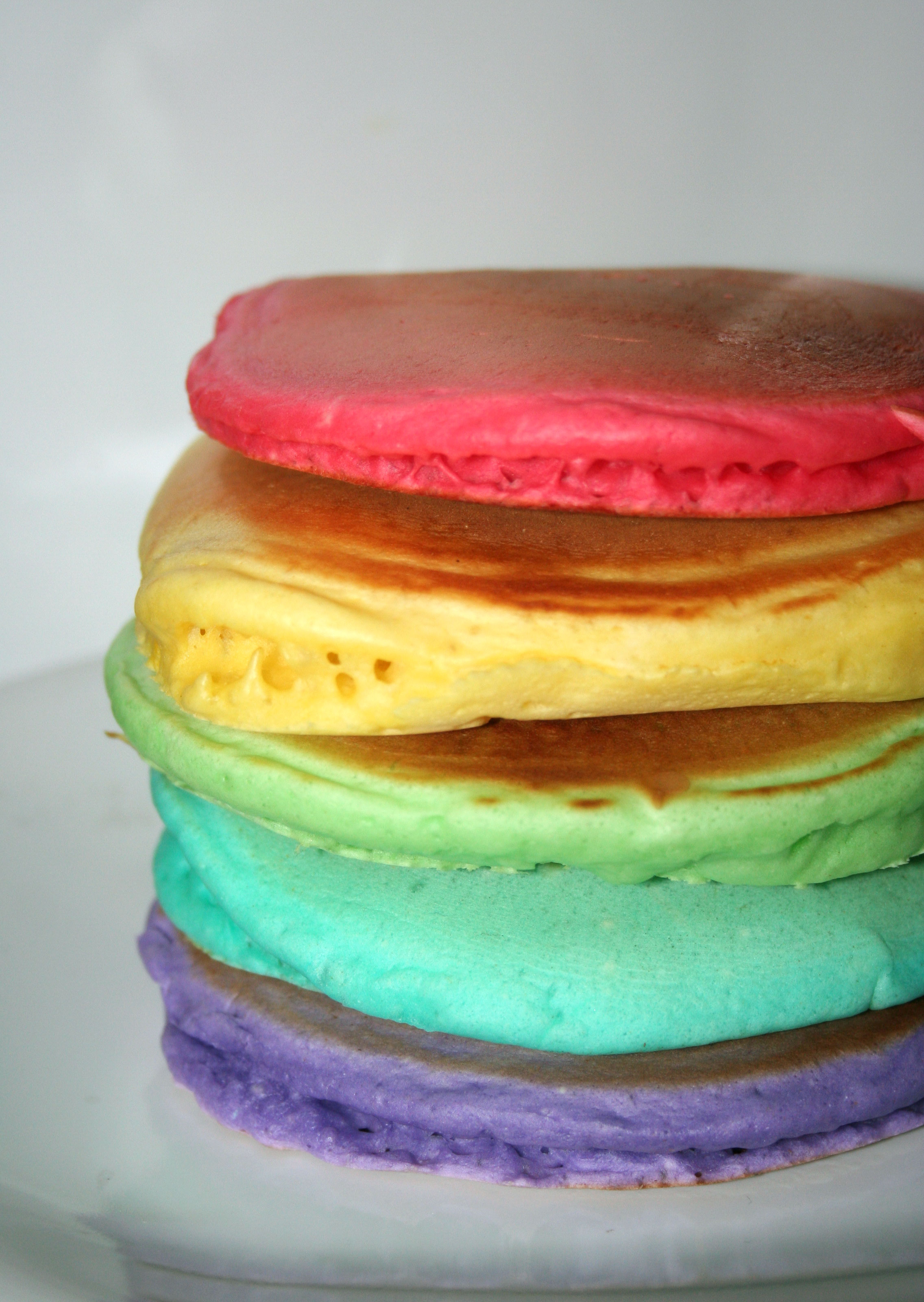 Rainbow Pancakes Rainbow Pancakes