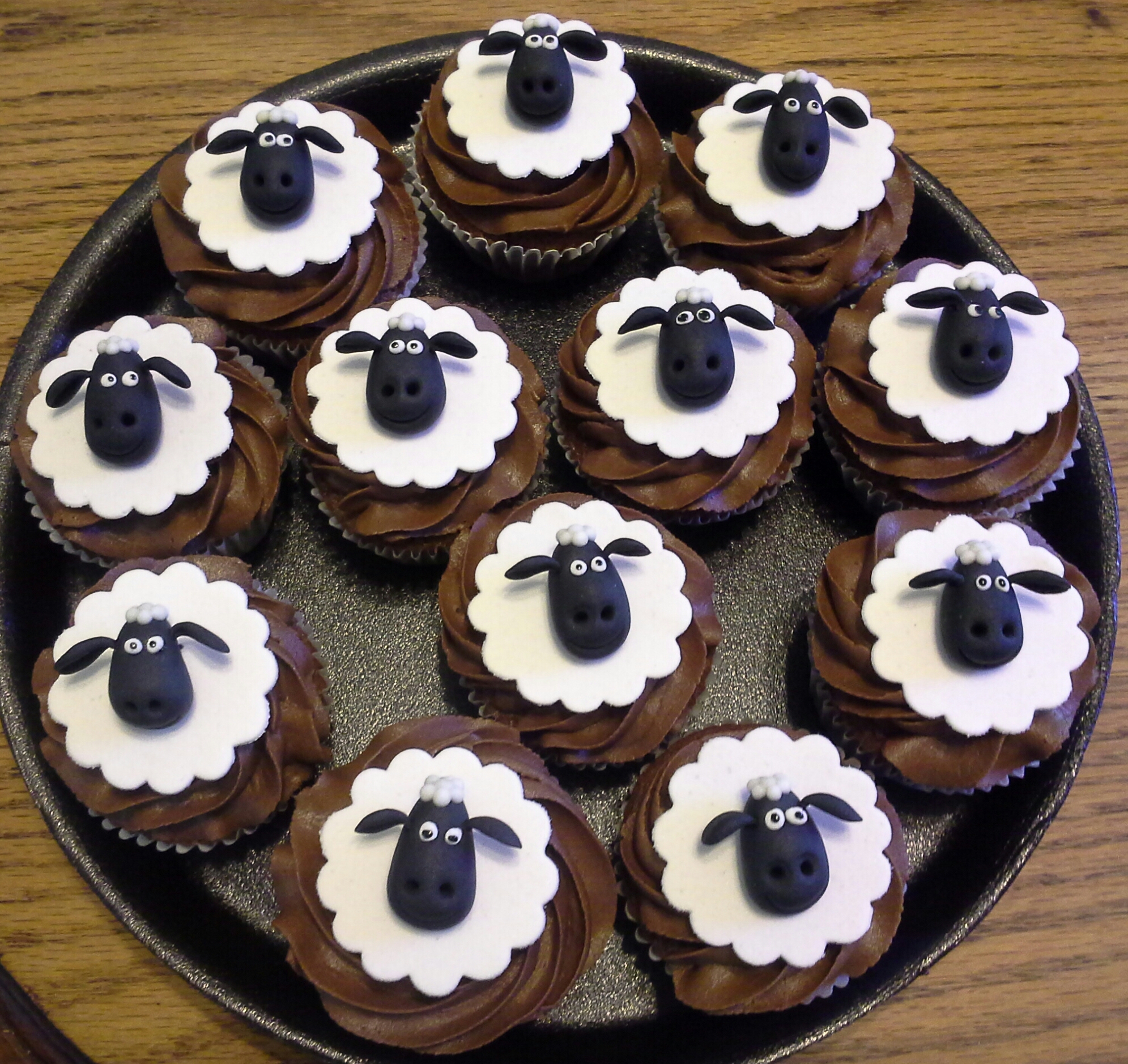 Sheep Cupcakes Sheep Cupcakes