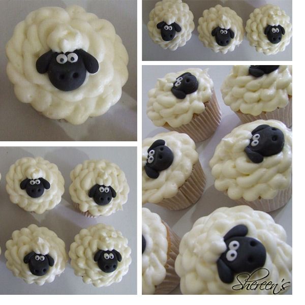 Sheep Cupcakes Sheep Cupcakes