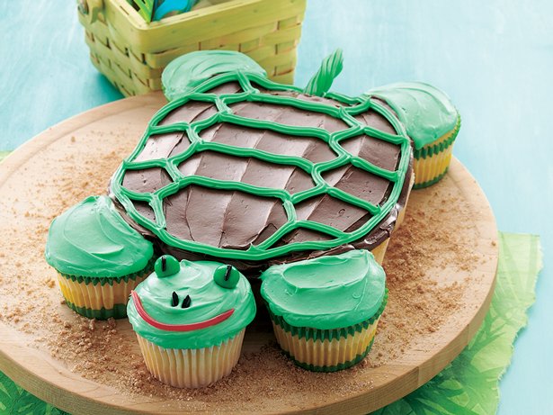 12 Photos of Pull Apart Turtle Shaped Cakes 12 Photos of Pull Apart Turtle Shaped Cakes