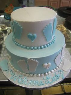 Walmart Bakery Baby Shower Cakes for Boys