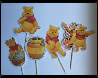 Winnie the Pooh and Friends Cake Toppers