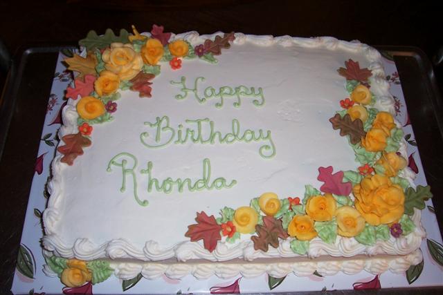 Birthday Thanksgiving Sheet Cake Birthday Thanksgiving Sheet Cake