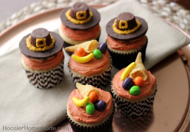 Cute Thanksgiving Cupcake Decorating Ideas