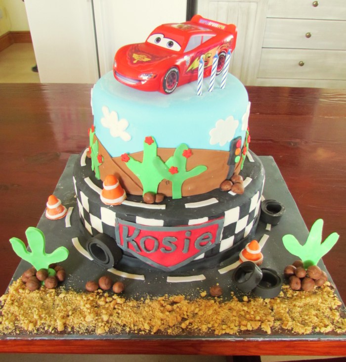 Disney Cars Birthday Cake Disney Cars Birthday Cake