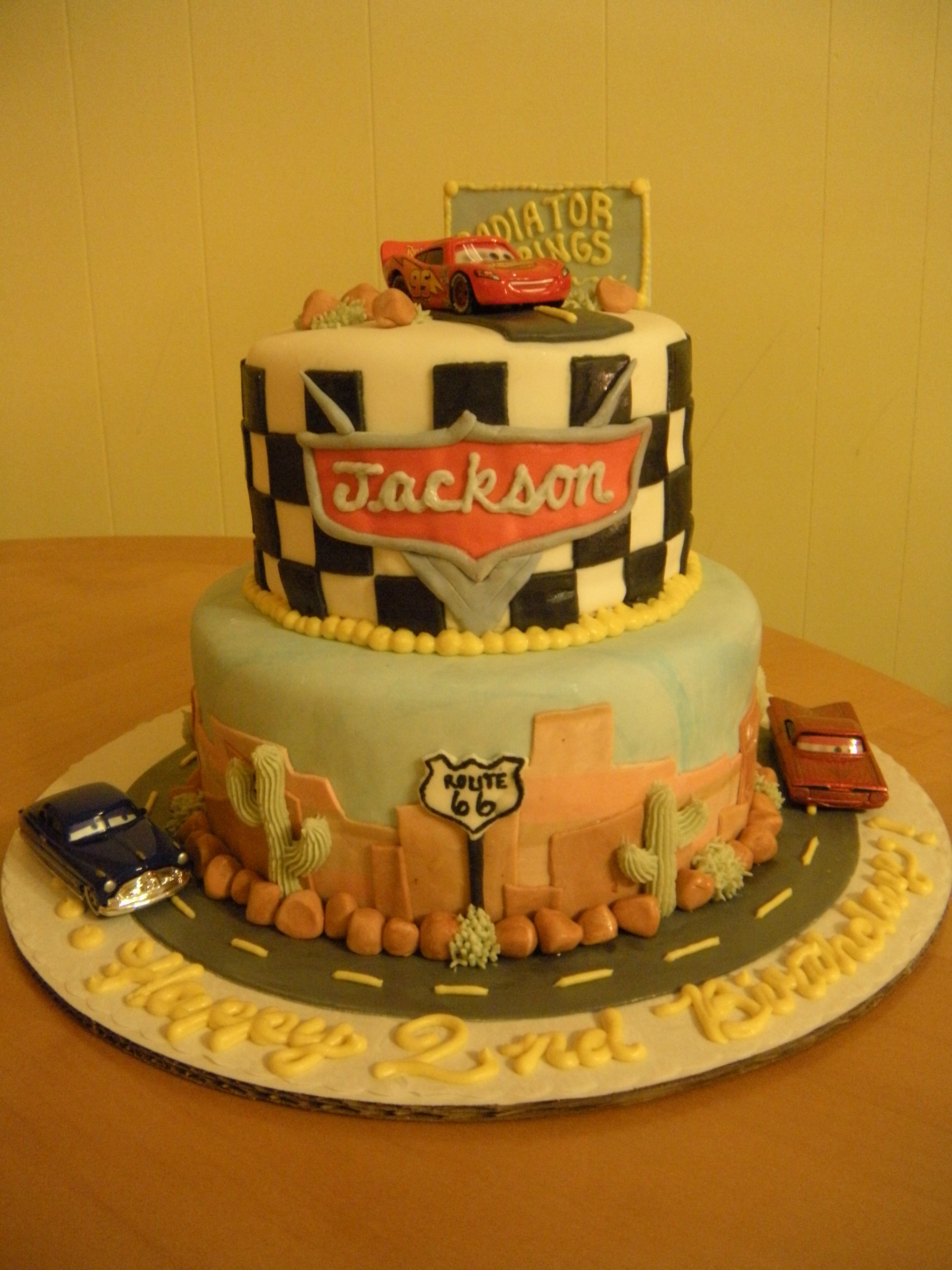 Disney Cars Cake Disney Cars Cake