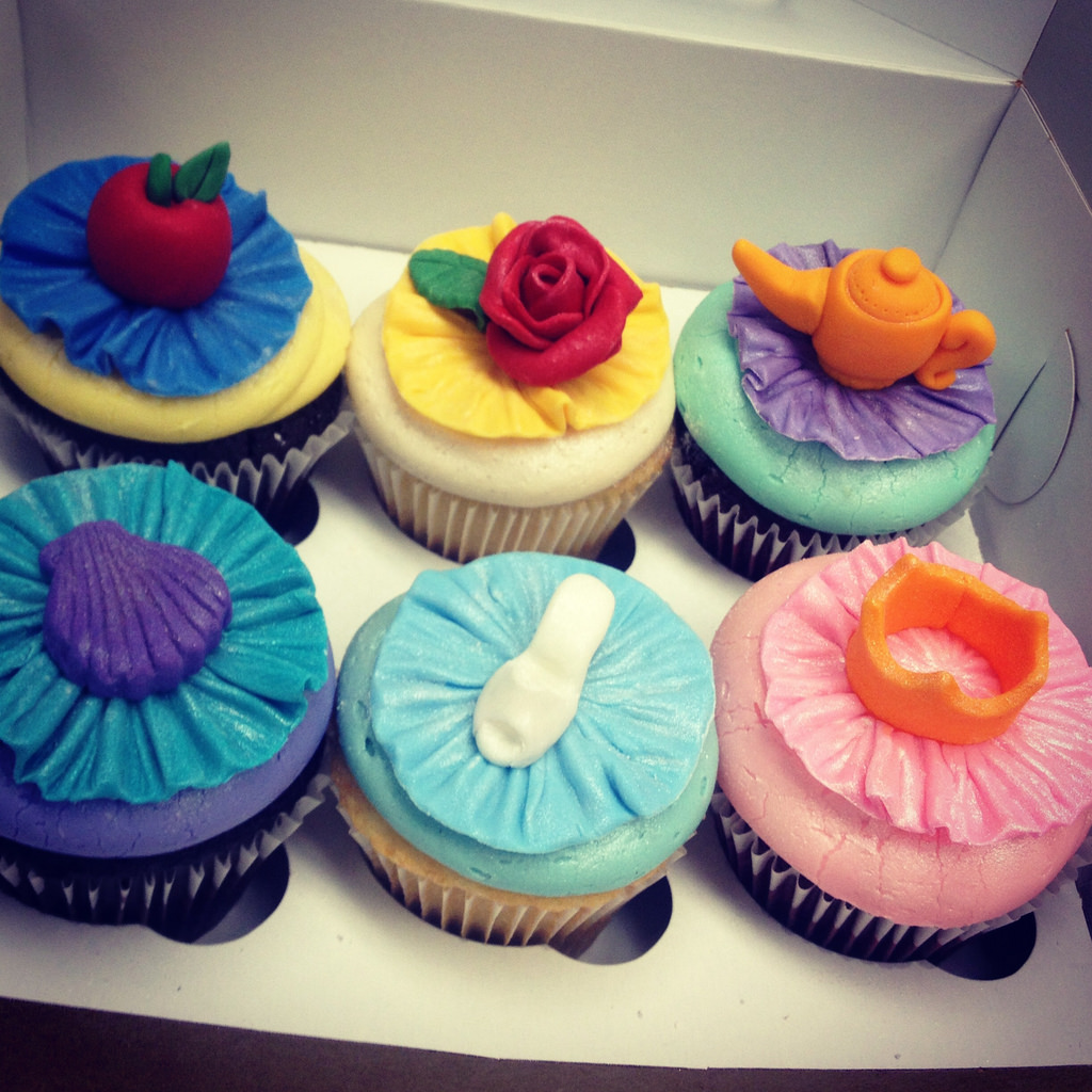 Disney Princess Cupcakes Disney Princess Cupcakes
