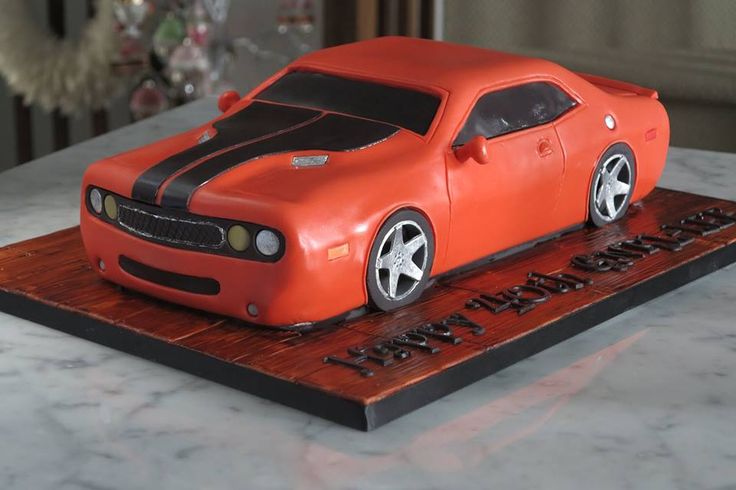 Dodge Challenger Birthday Cake Dodge Challenger Birthday Cake