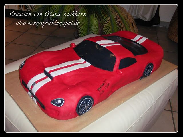 Dodge Viper Cake Dodge Viper Cake