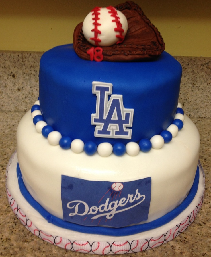 Dodgers Birthday Cake Dodgers Birthday Cake