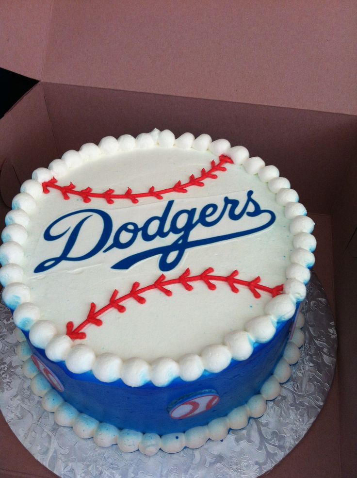 Dodgers Cake Dodgers Cake