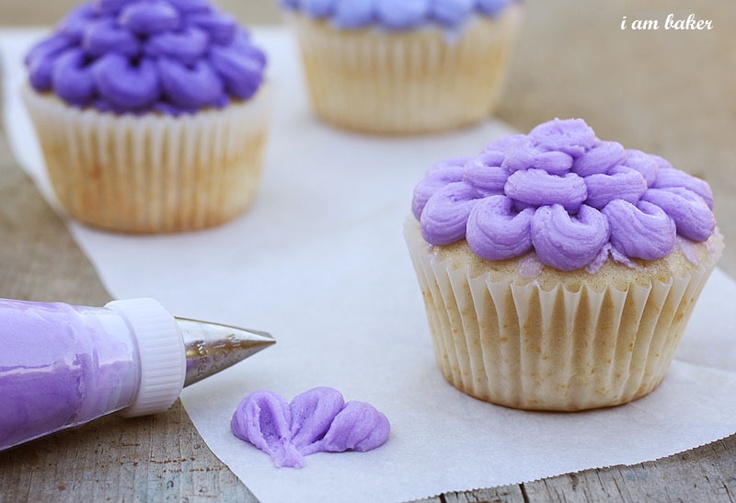 Flower Cupcakes Tutorial Flower Cupcakes Tutorial