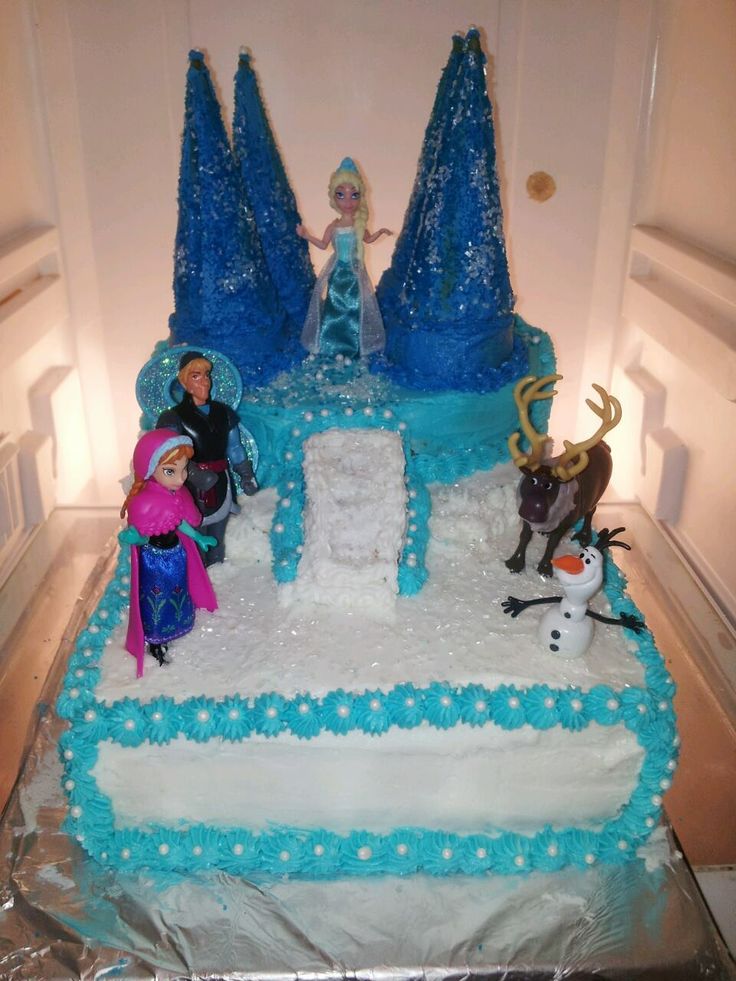 Frozen Disney CAKE Homemade Frozen Disney CAKE Homemade