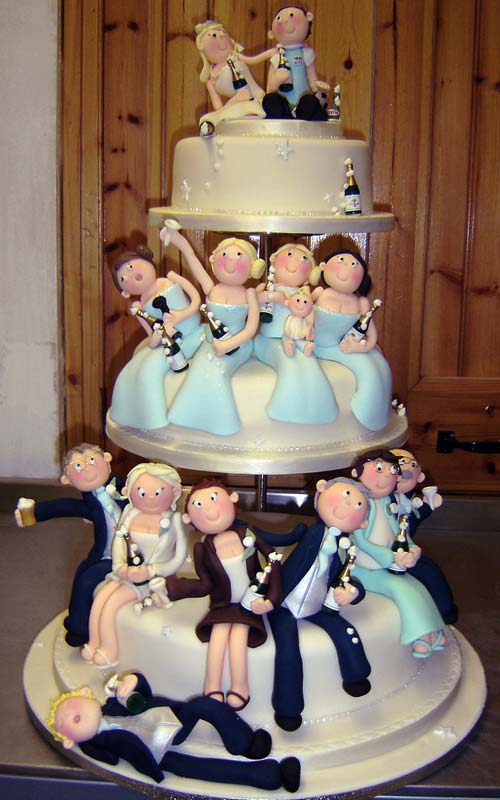 Funny Wedding Party Cakes