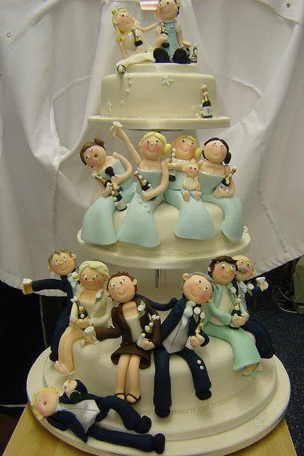 Funny Wedding Party Cakes