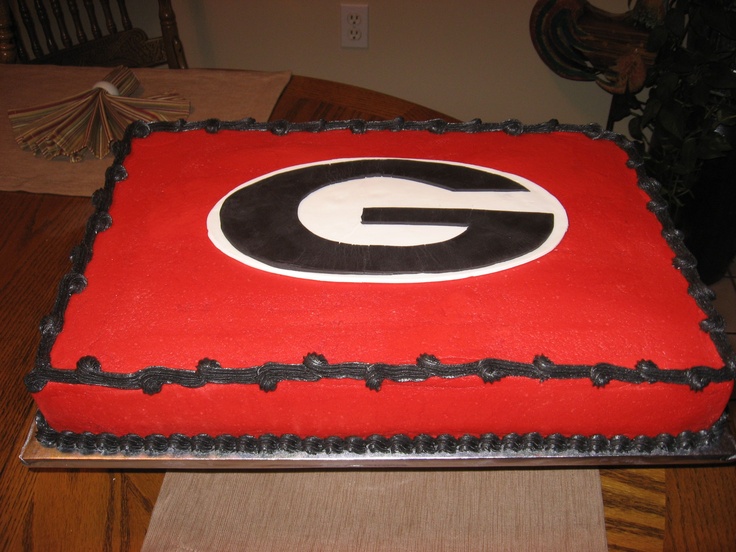 Georgia Bulldogs Grooms Cake Georgia Bulldogs Grooms Cake