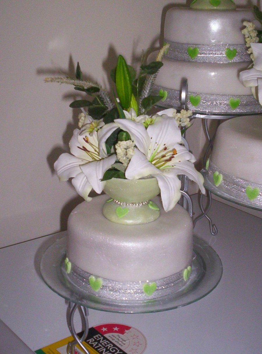 Green and Silver Wedding Green and Silver Wedding