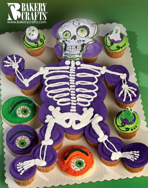 Halloween Cupcake Cake