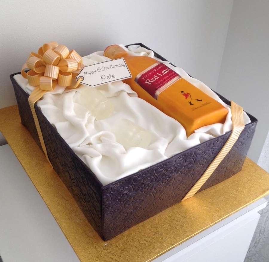 Johnnie Walker Birthday Cake Johnnie Walker Birthday Cake