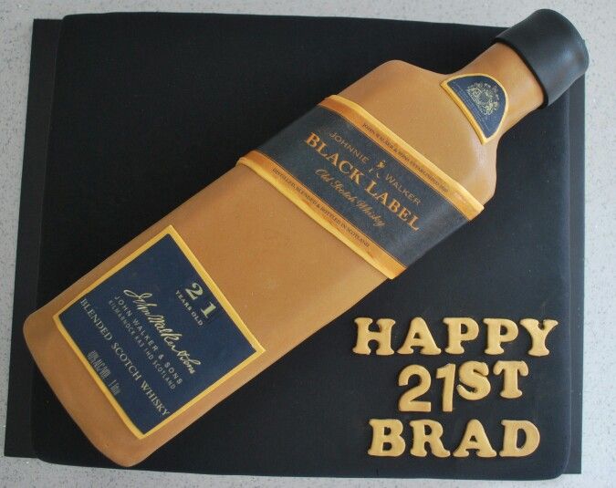 10 Photos of Black Label Bottle In The Box Cakes 10 Photos of Black Label Bottle In The Box Cakes